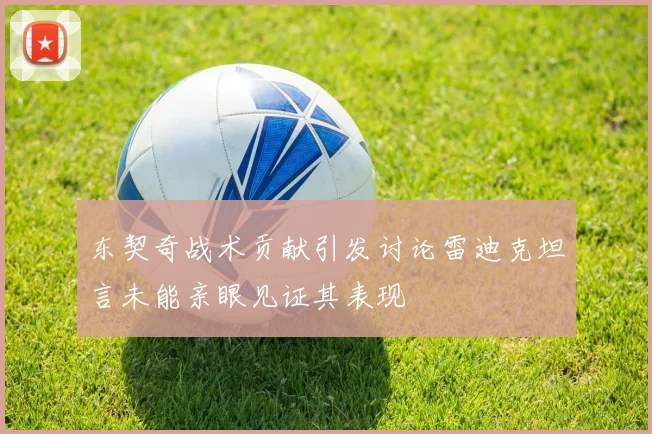 东契奇战术贡献引发讨论雷迪克坦言未能亲眼见证其表现